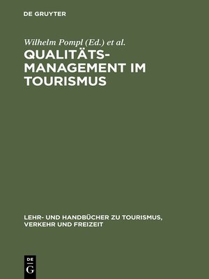 cover image of Qualitätsmanagement im Tourismus